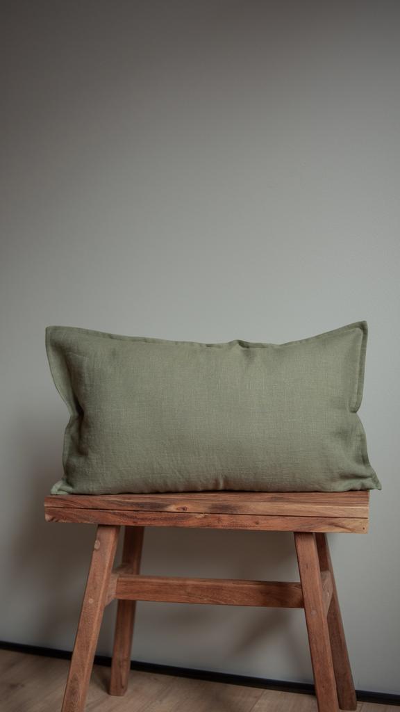 Чехол из стираного льна