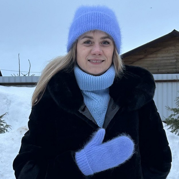 Комбо 3. Мастер-класс Варежки "Виола" + Мастер-класс Шапка "Виола" + Мастер-класс Манишка "Виола"