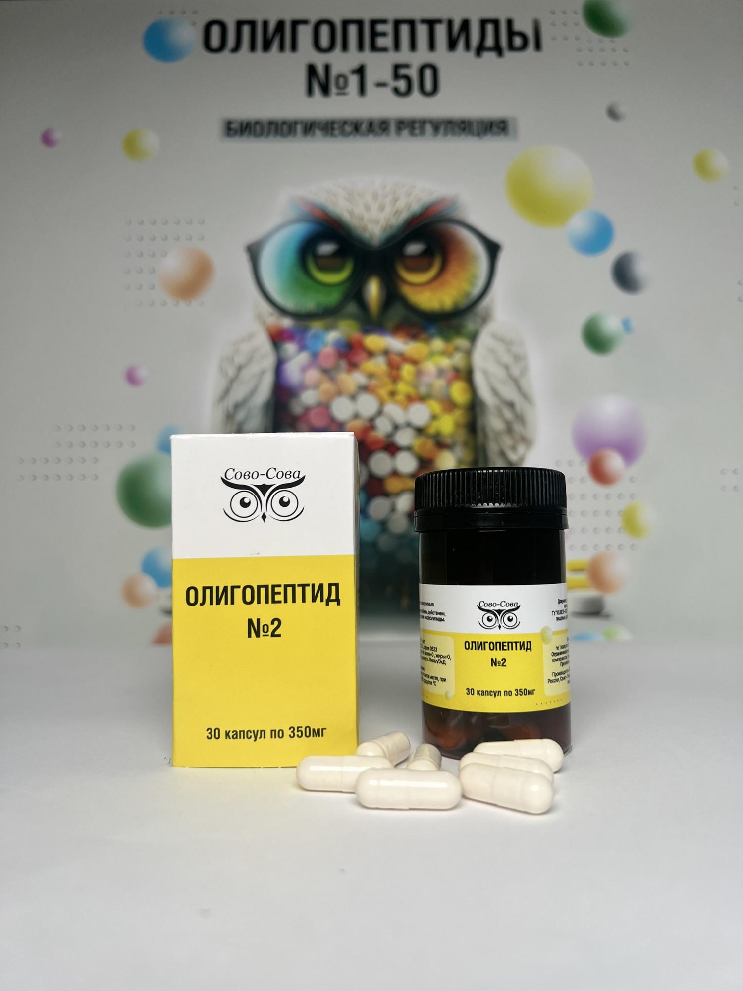 ОЛИГОПЕПТИДЫ №2 — Пептидный пул с антимикробным, противовирусным действием.