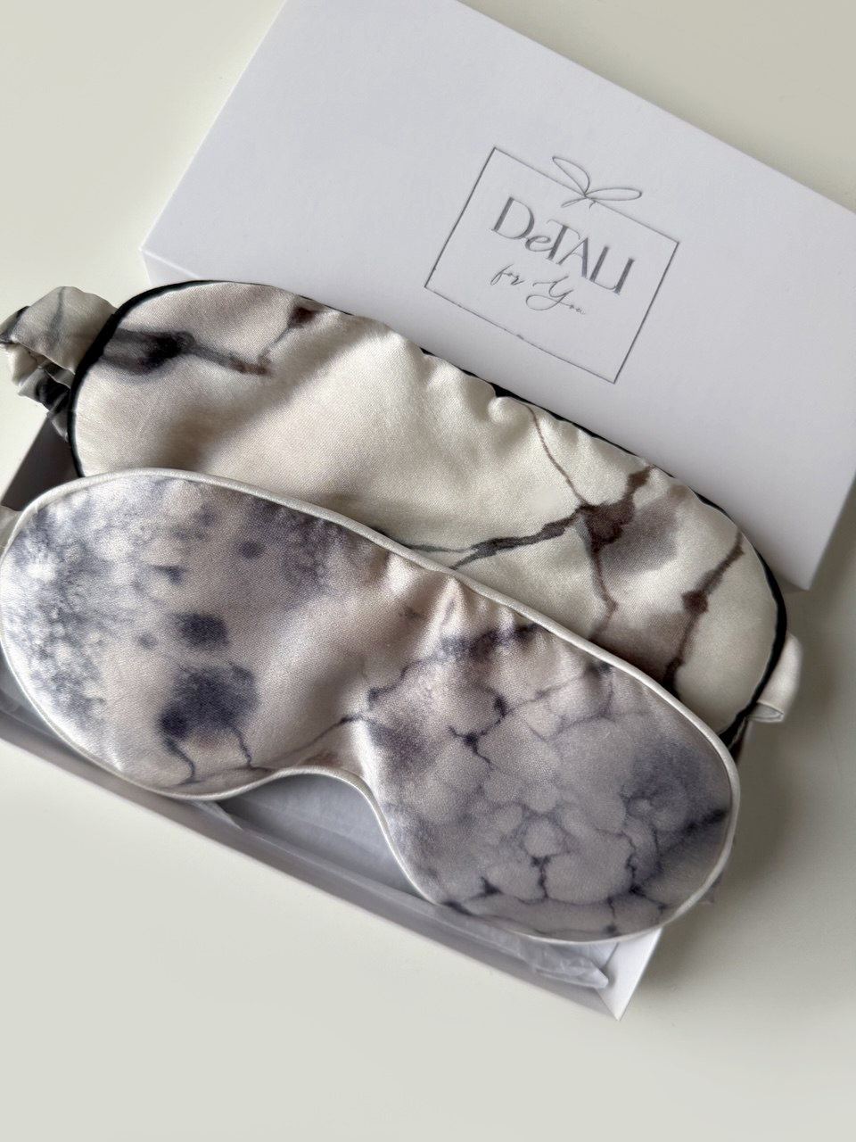 Маска для сна — Мрамор