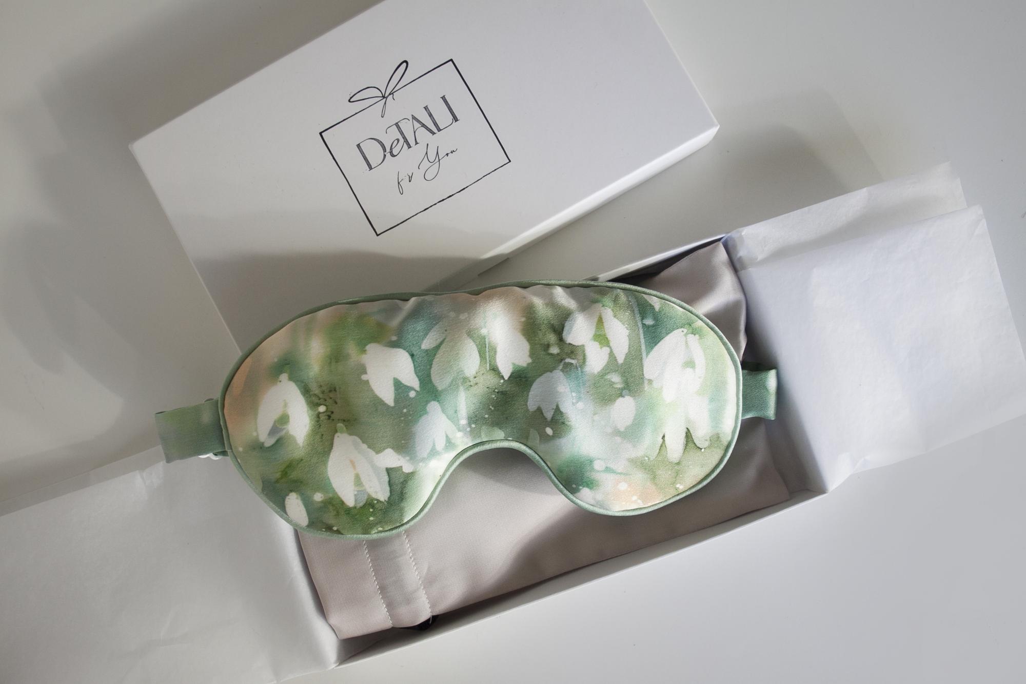 Маска для сна — Подснежники