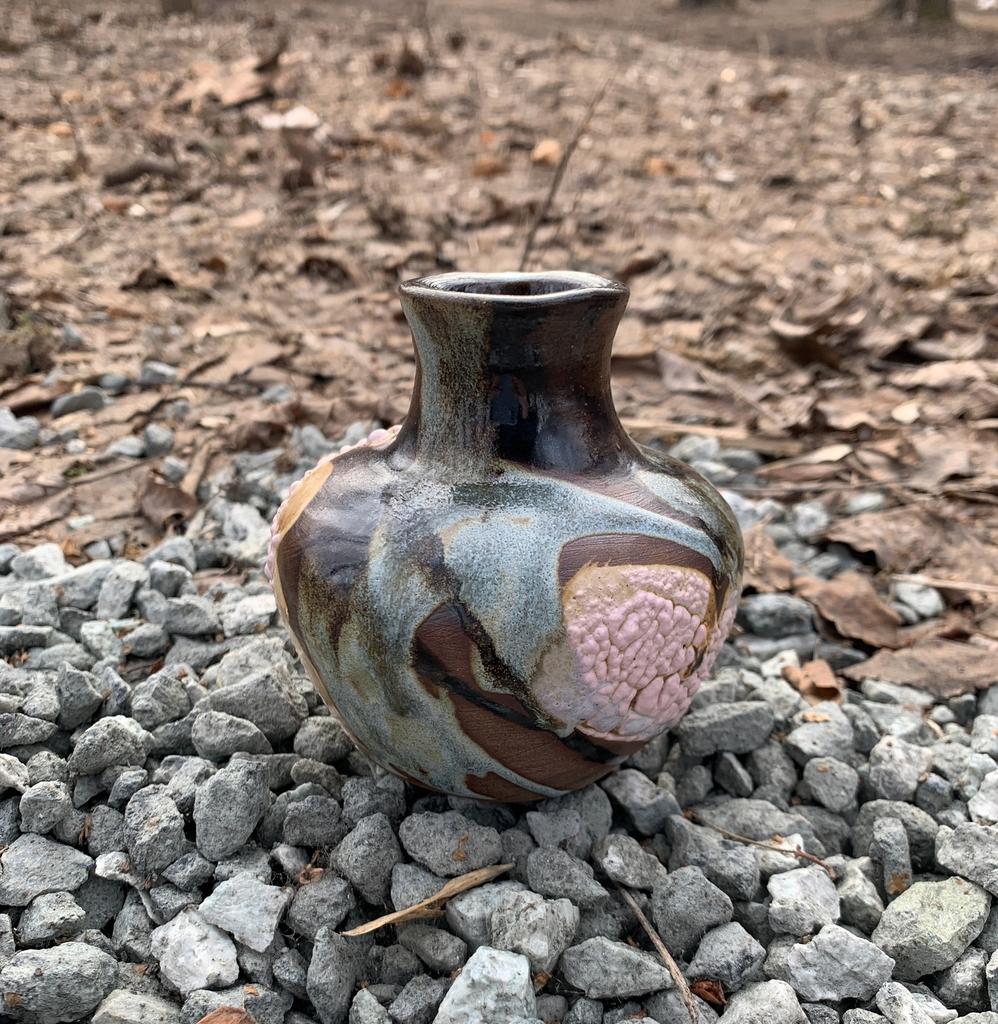 Ваза "Морской полосатик"