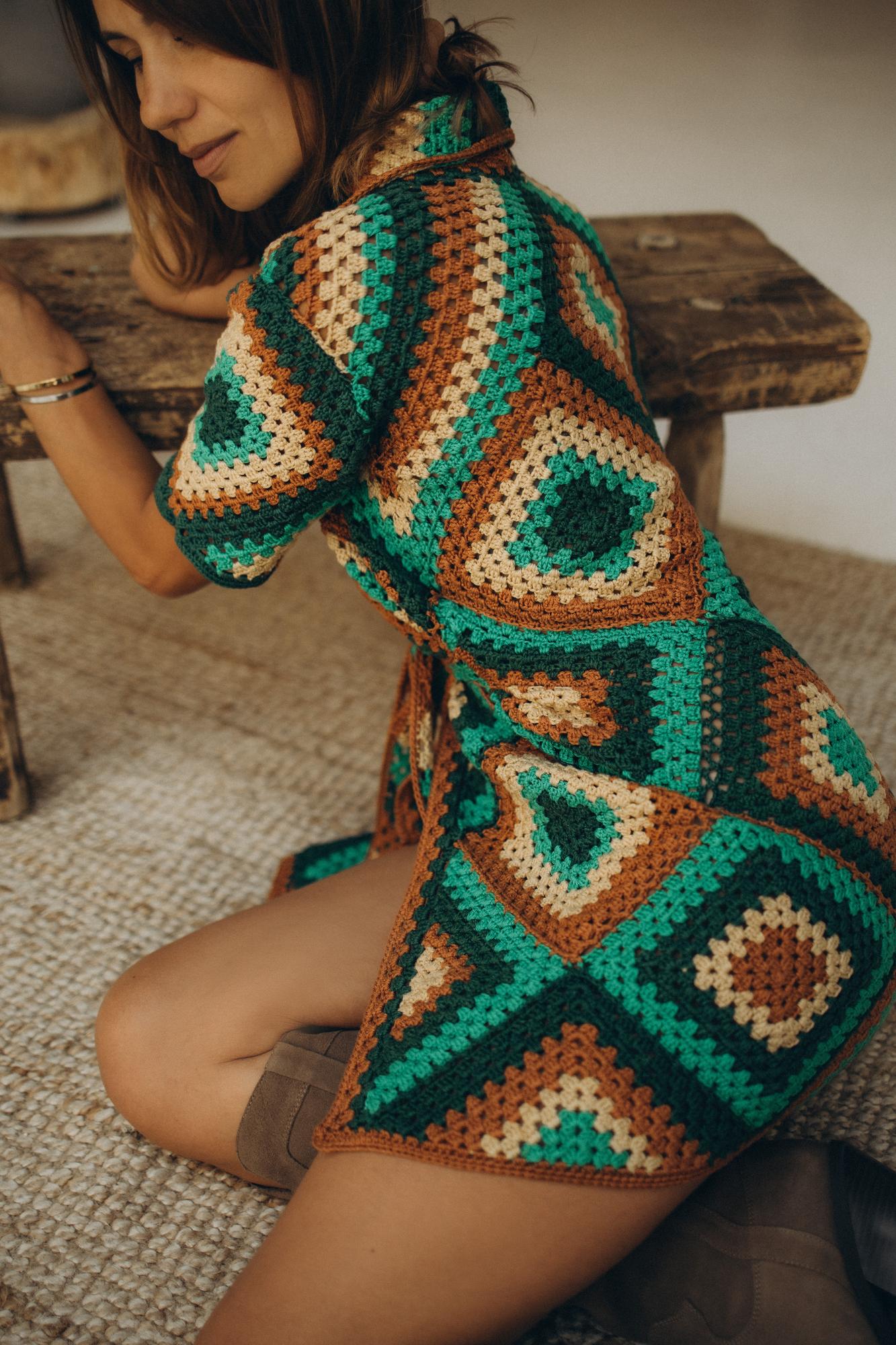 Халат "Ромбы"