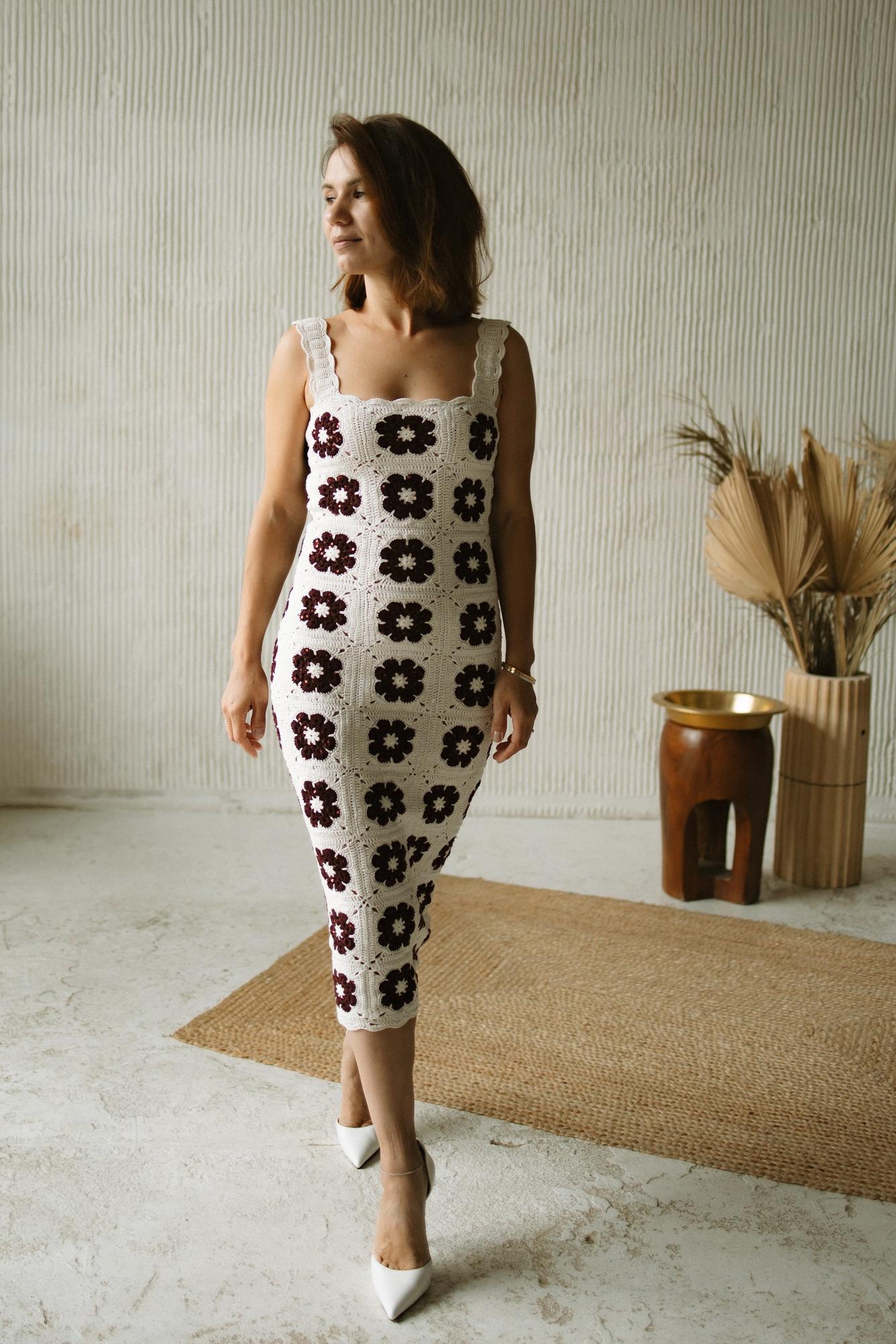 СОВМЕСТНИК по вязанию платья "МОНИКА"