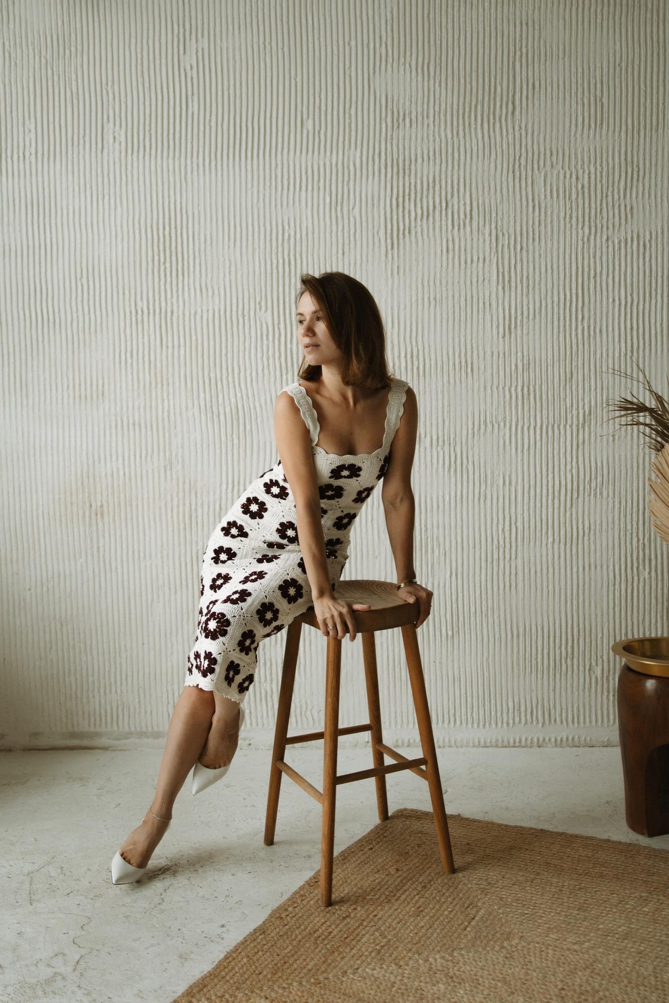 СОВМЕСТНИК по вязанию платья "МОНИКА"