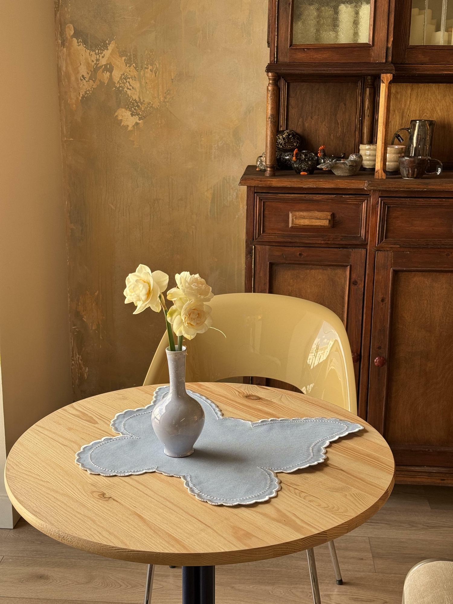 Плейсмат бабочка, голубой