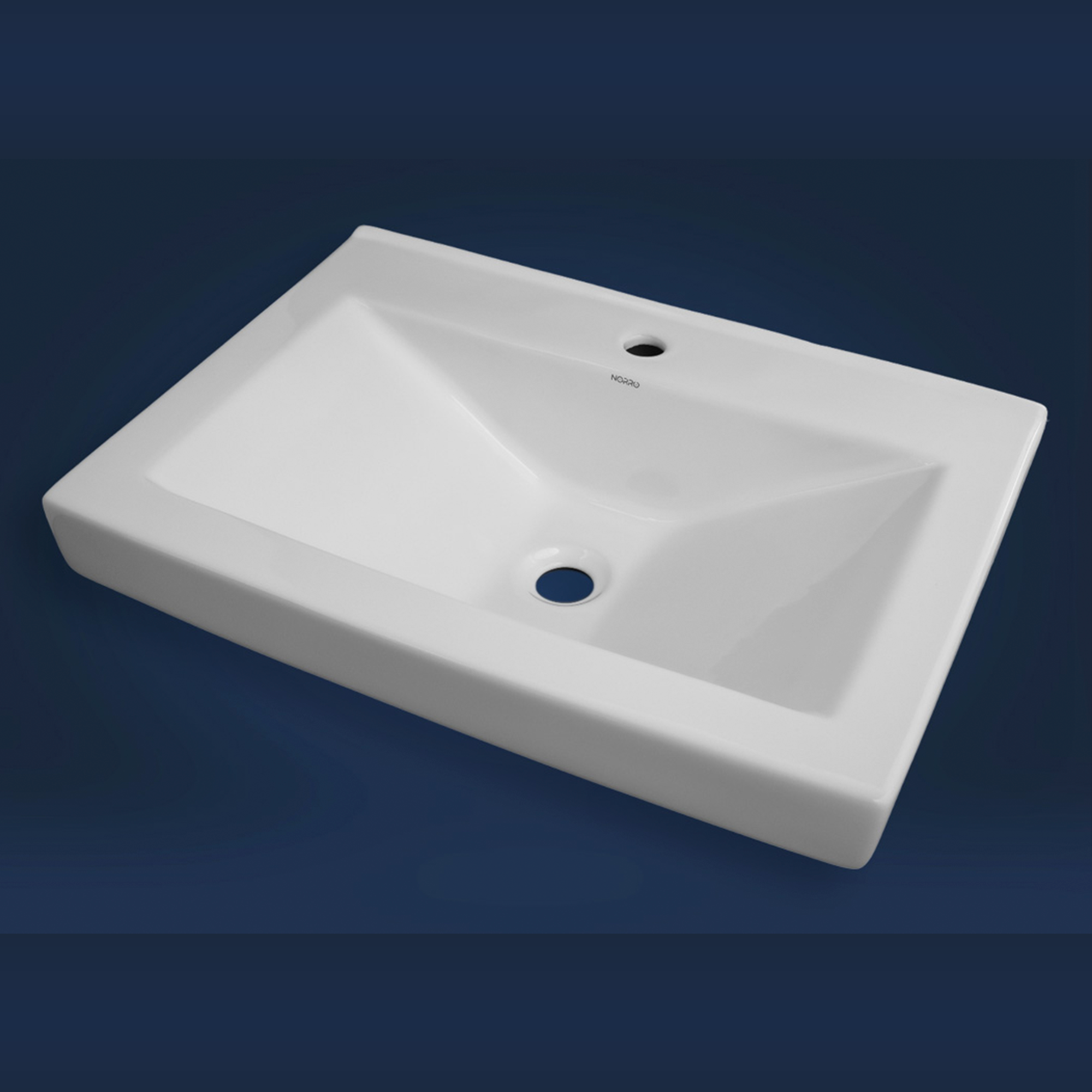 Раковина подвесная с пьедесталом N-3026 lsd half set