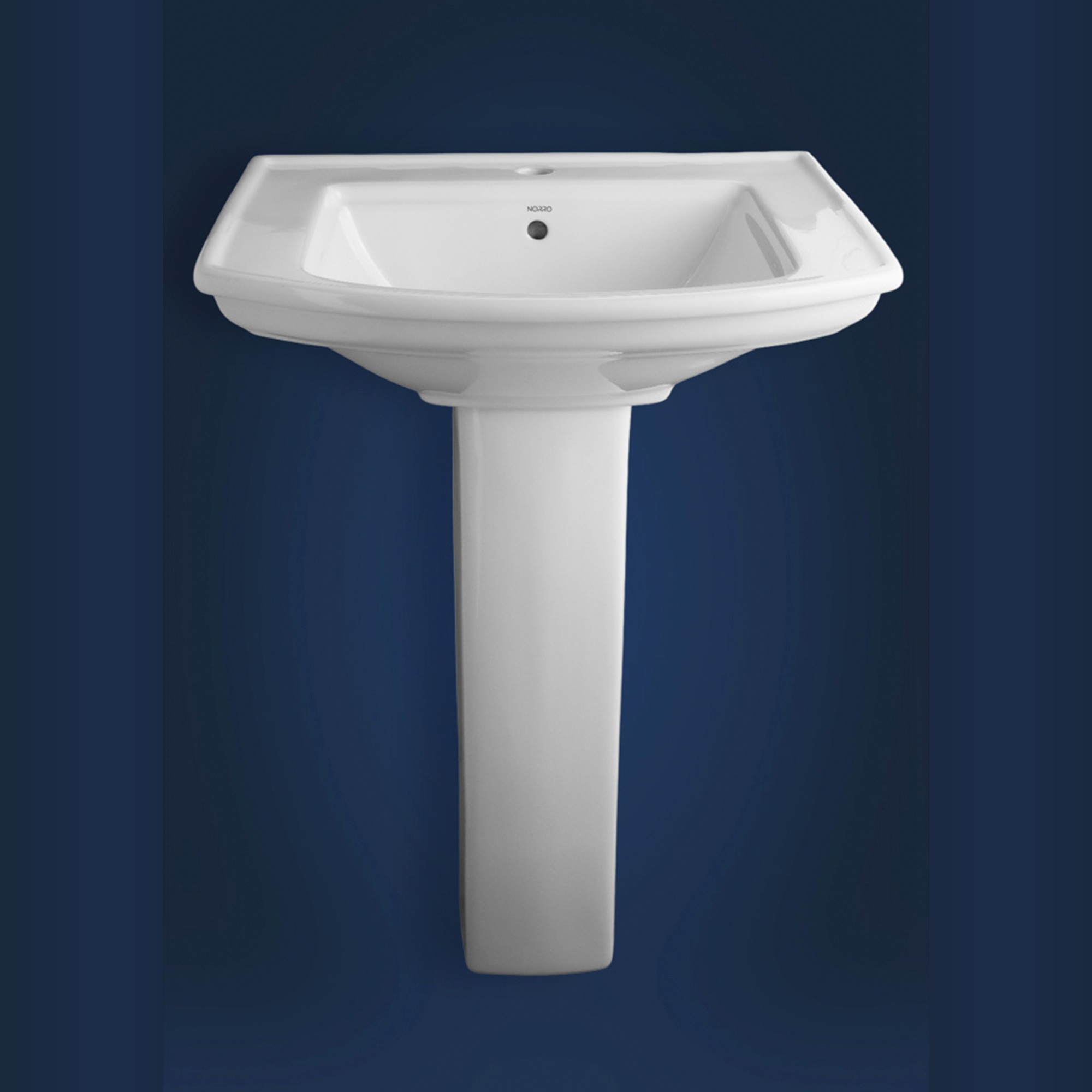 Раковина подвесная с пьедесталом N-3027 battle half set