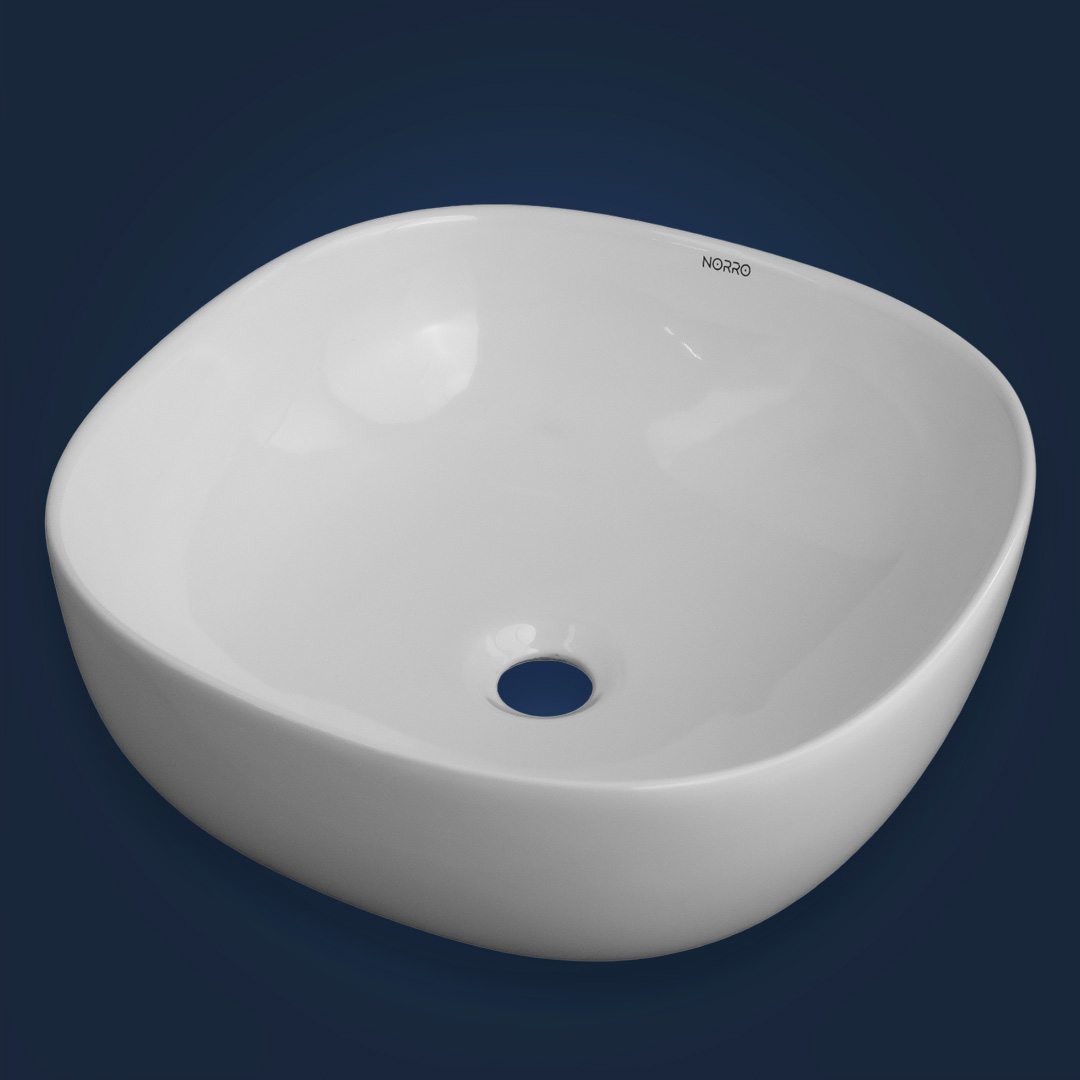 Раковина накладная N-3034 olive