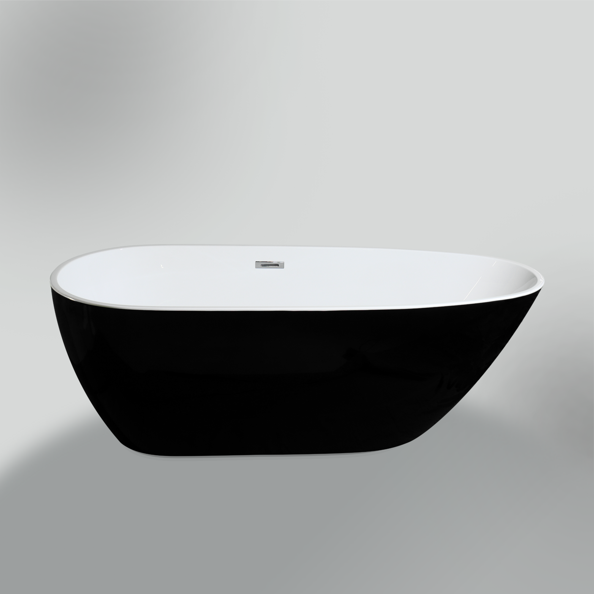 Отдельностоящая ванна N-5051-Ч/Б (1700х750х600)