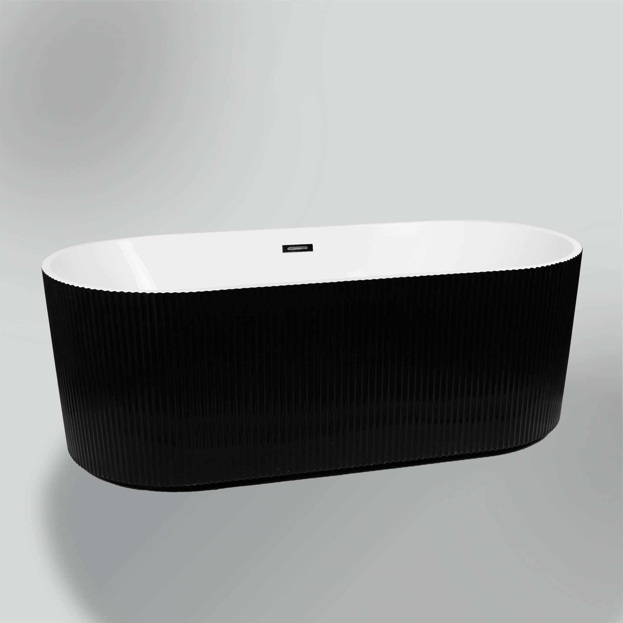 Отдельностоящая ванна N-5052-Ч/Б (1700х800х600)