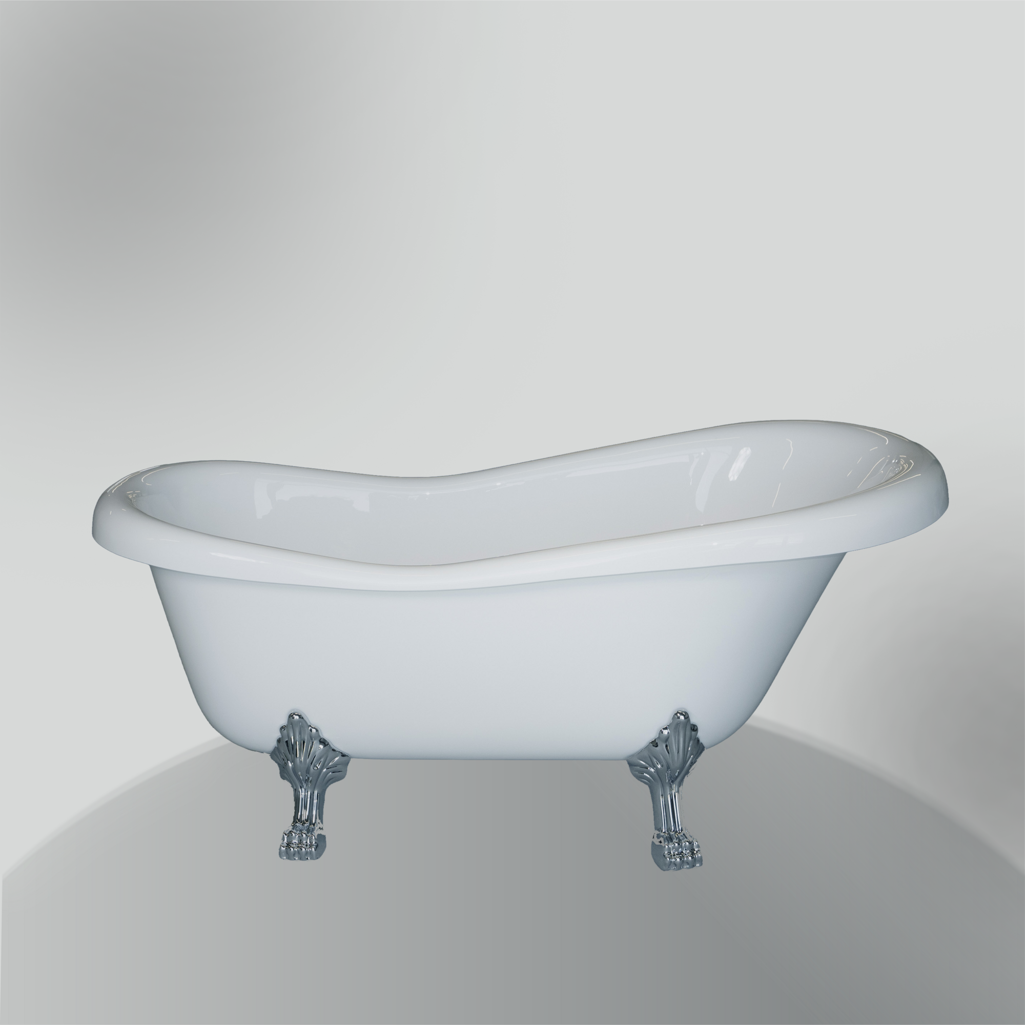 Отдельностоящая ванна  N-5032 White /1500х750х750