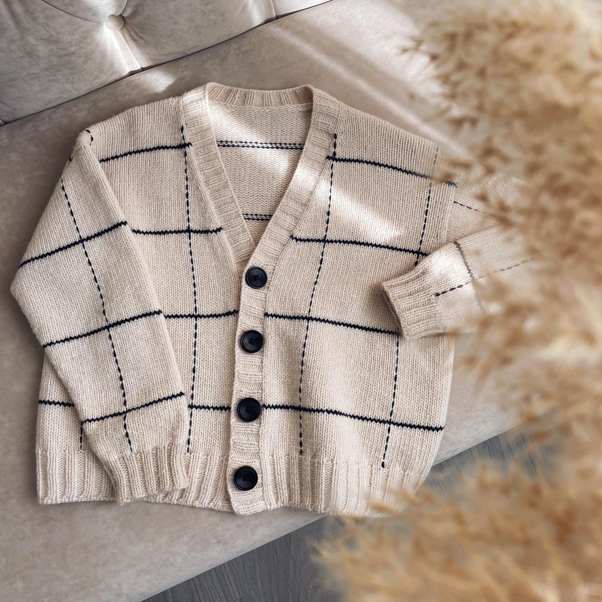 Детский кардиган "Chess"