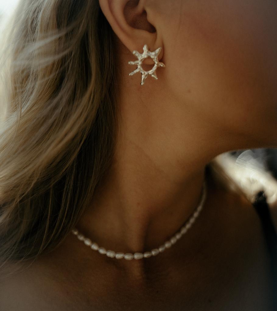 Серьги Солнце