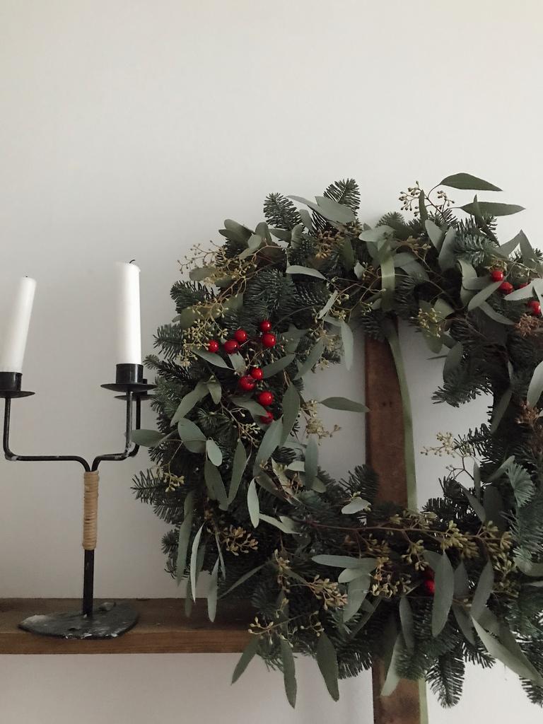 Венок Рождественский кекс