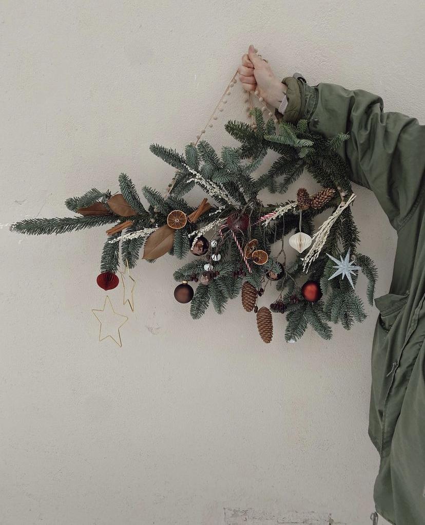 Задекорированная датская ель