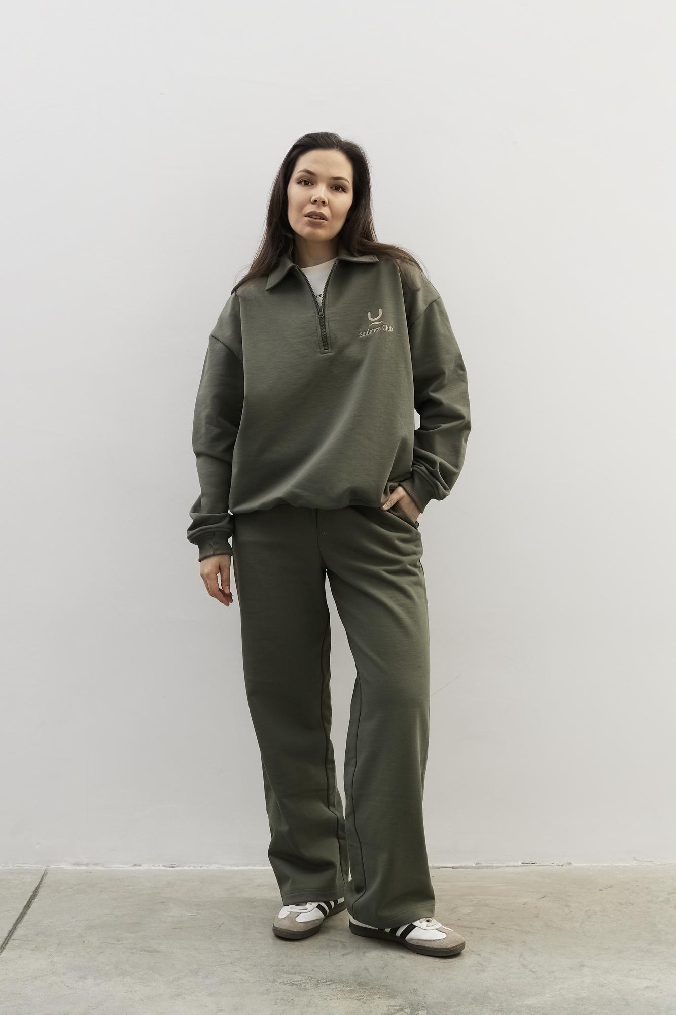 Брюки в цвете хаки Soulence Club