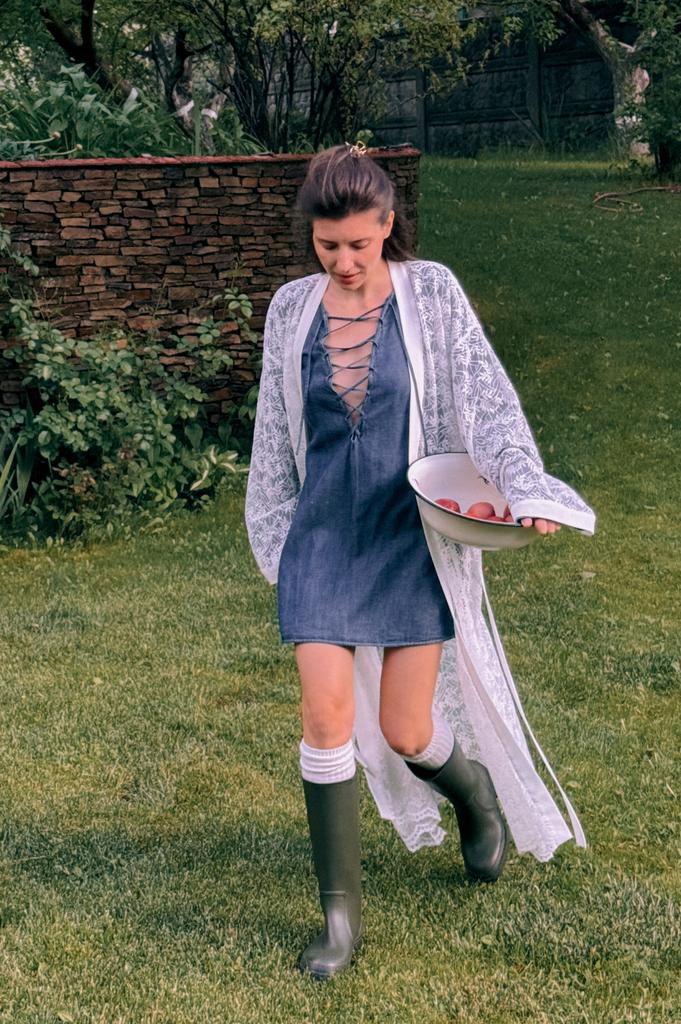 Кимоно из кружева