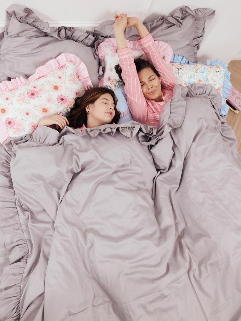 Постельное белье "Евро" с рюшами