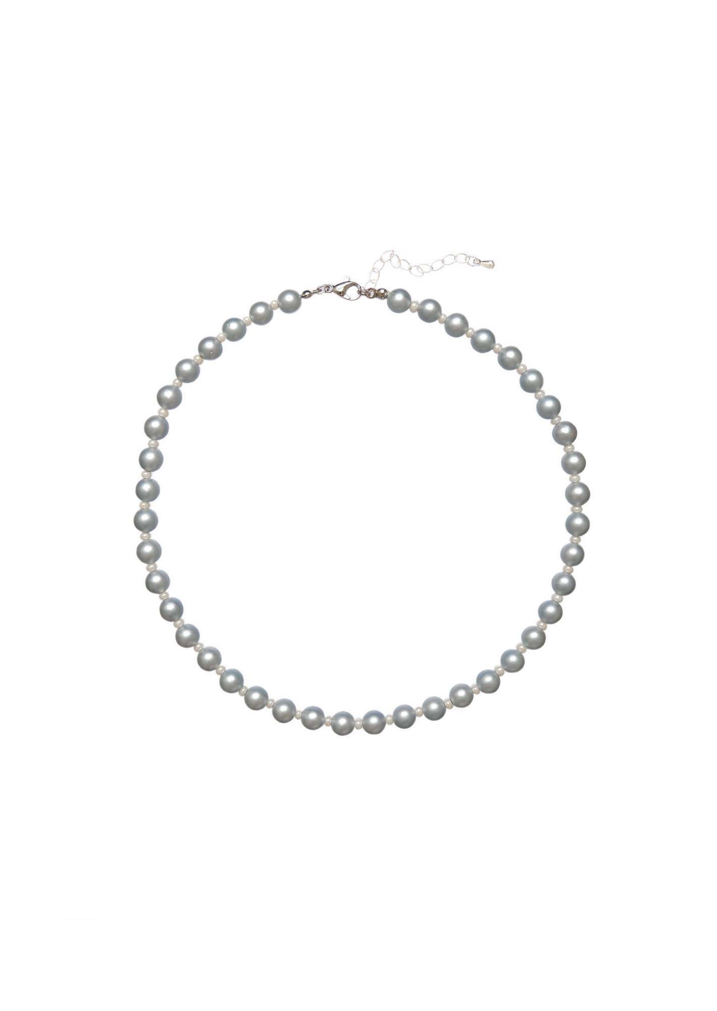 чокер из голубого жемчуга