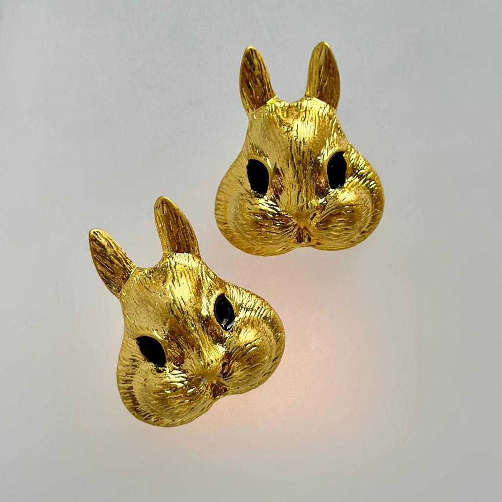 Cерьги "Кролик"