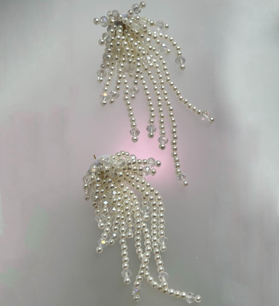 Серьги жемчужные 2