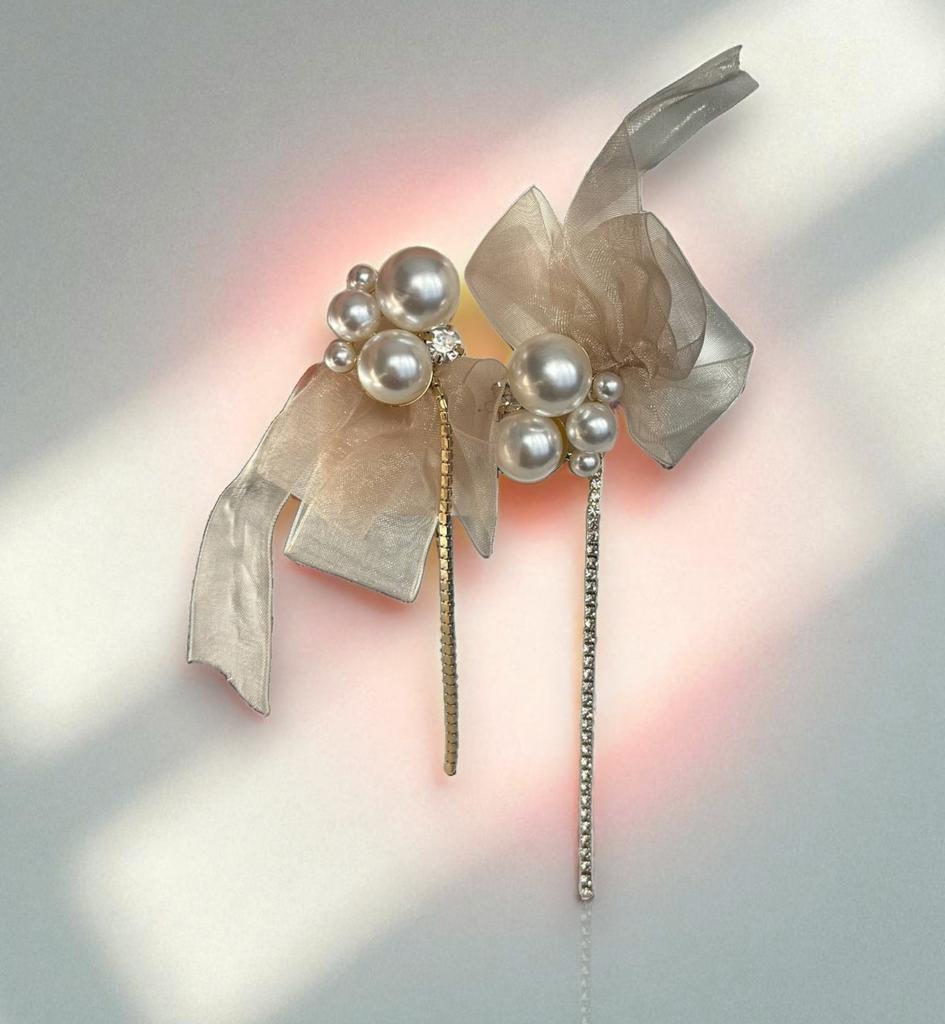 Серьги "Жемчужина - трансформер"