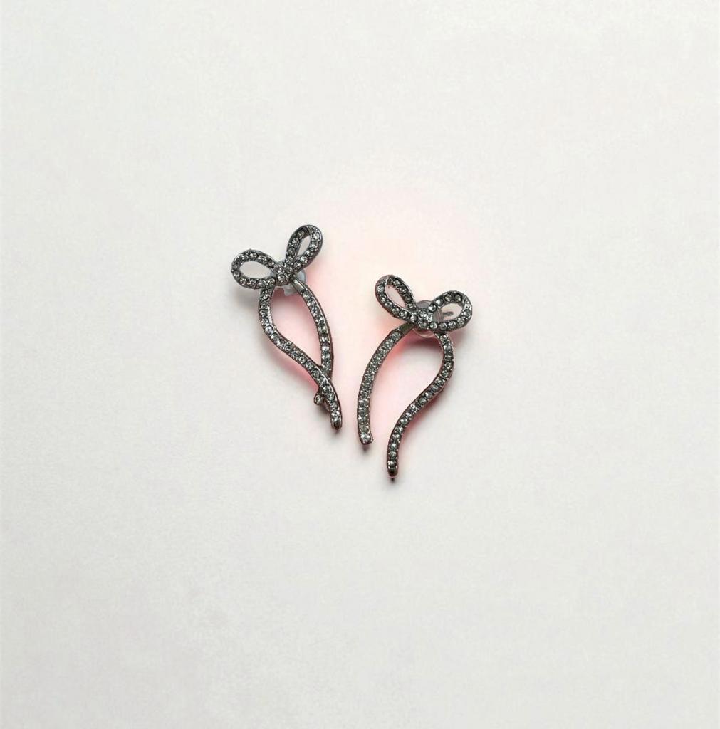 Серьги "Бантики"