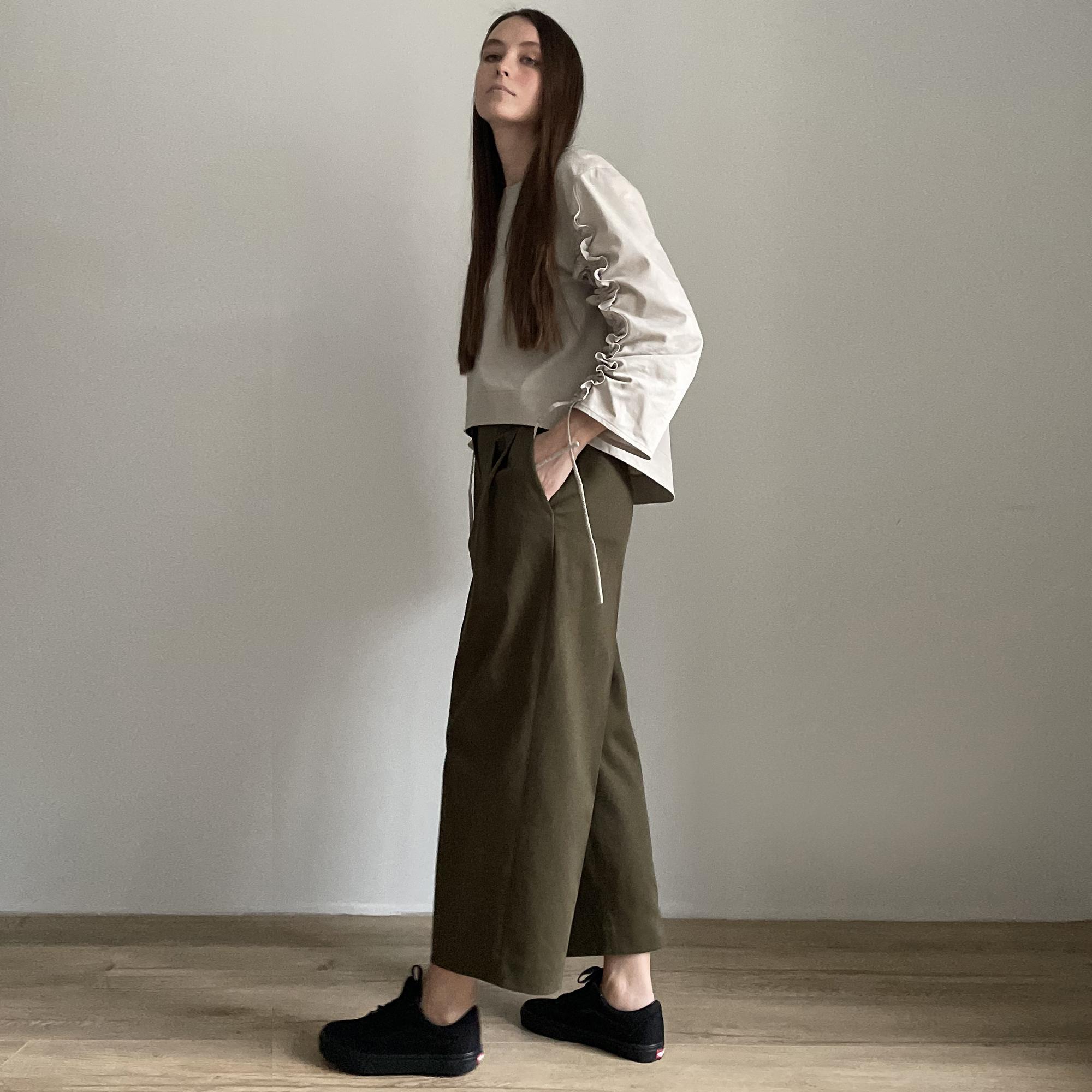 Выкройка брюк 140