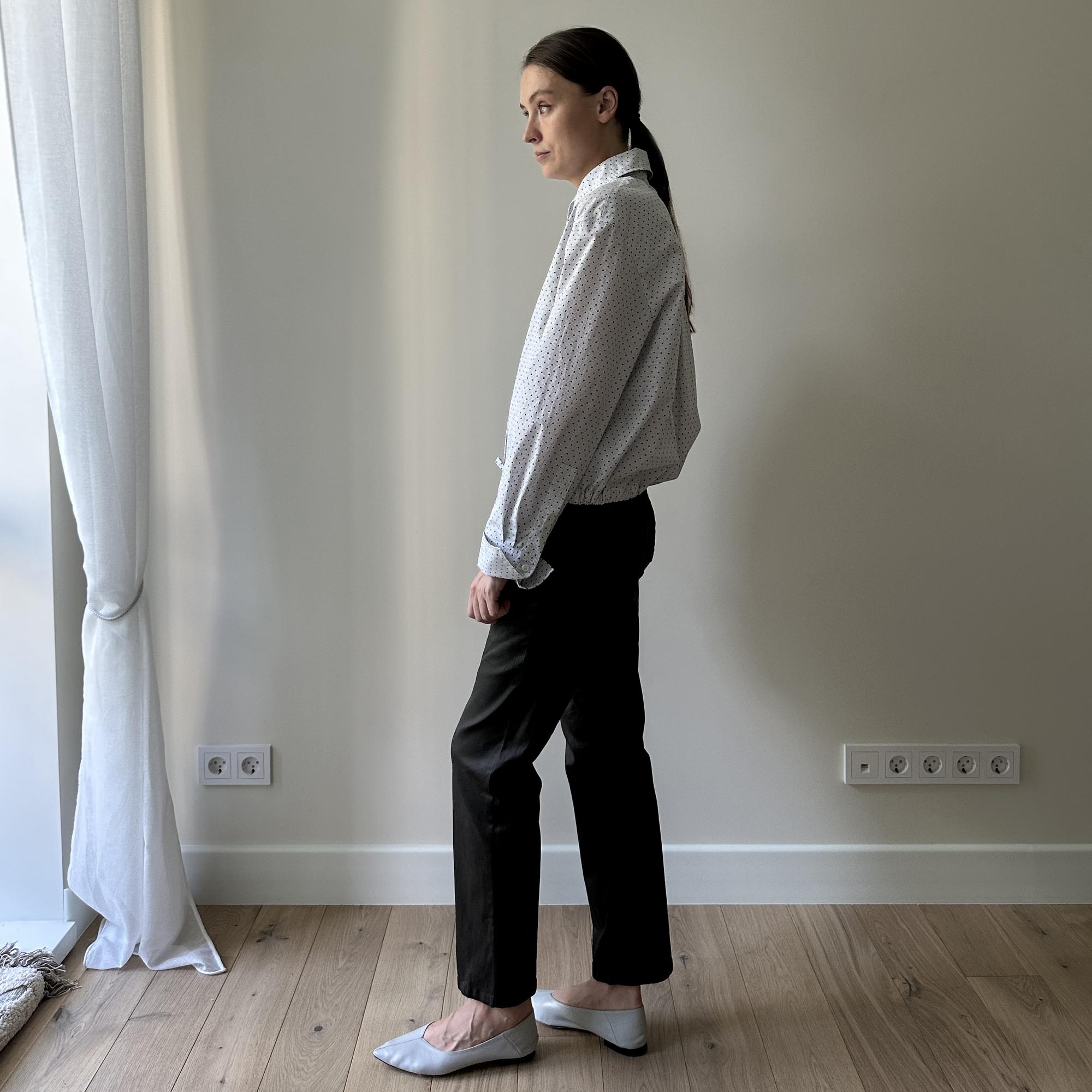 Выкройка рубашки 185