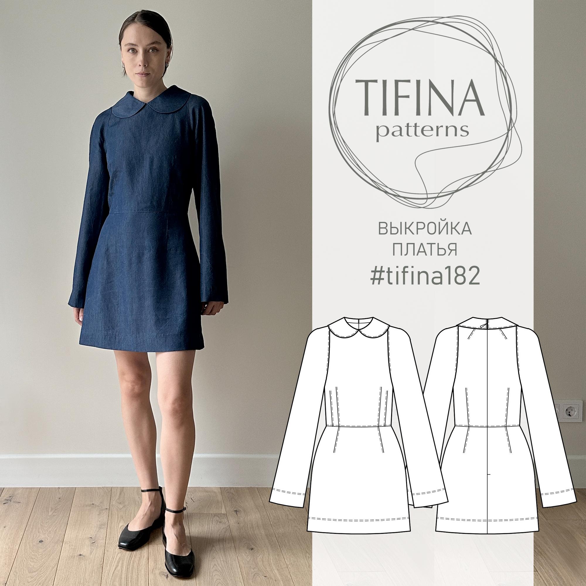 Выкройка платья 182