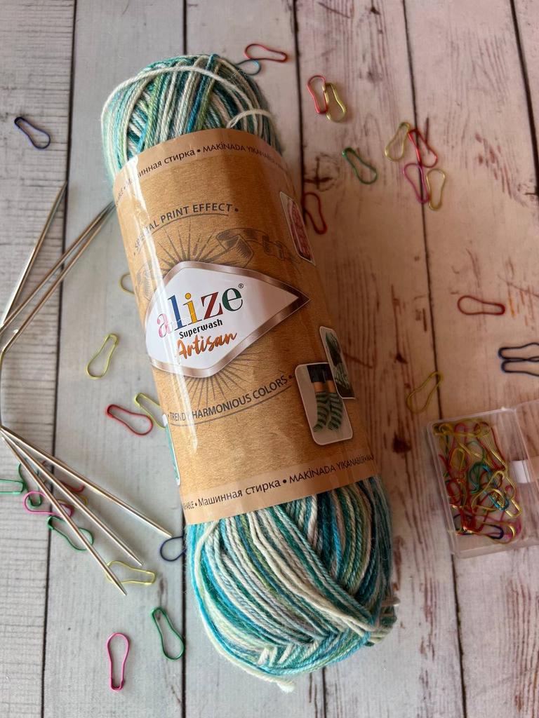 Superwash Artisan Alize цвет 9001