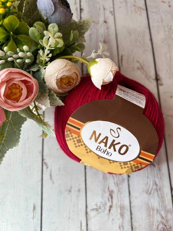 Boho цвет 4267 красный