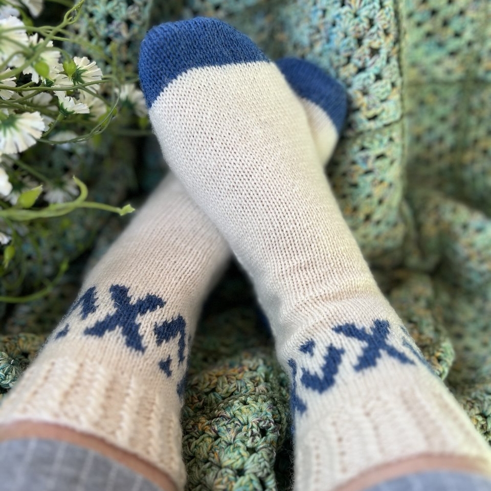 Носки "Славянские обереги" Огниво