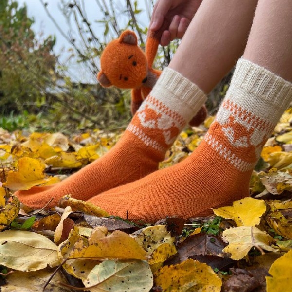 Носки "Лисички"