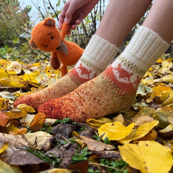 Носки "Лисички"