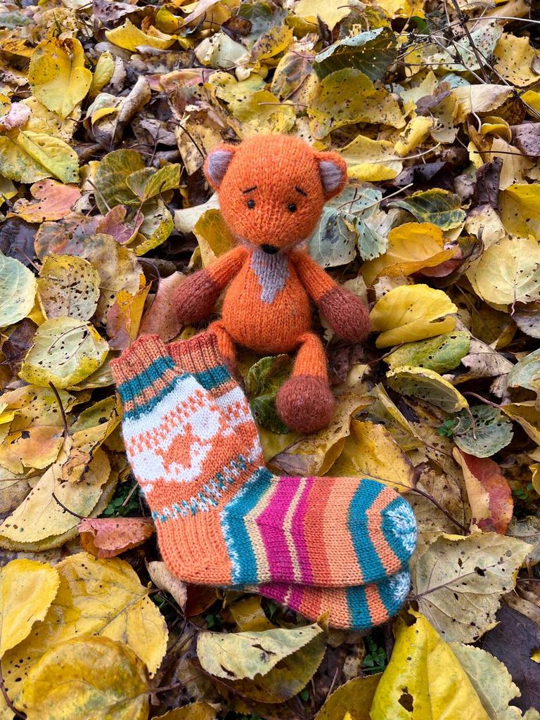 Носки "Лисички" детские