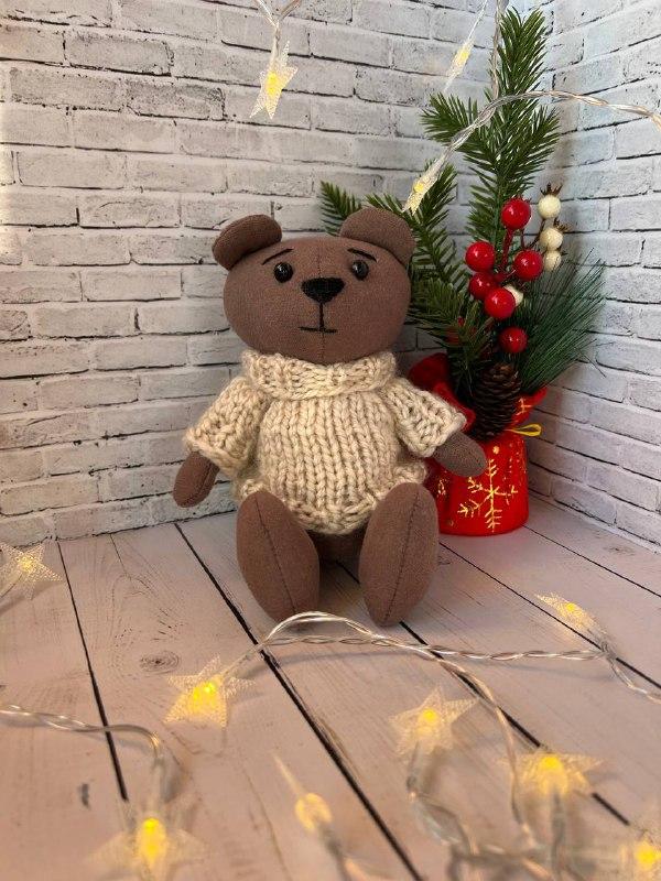 Игрушка Мишка с свитере