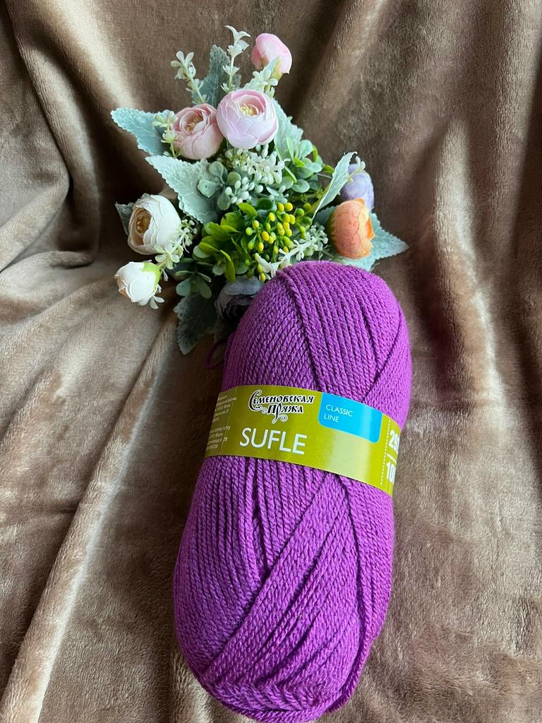 Суфле Семеновская цвет 11197 брусника