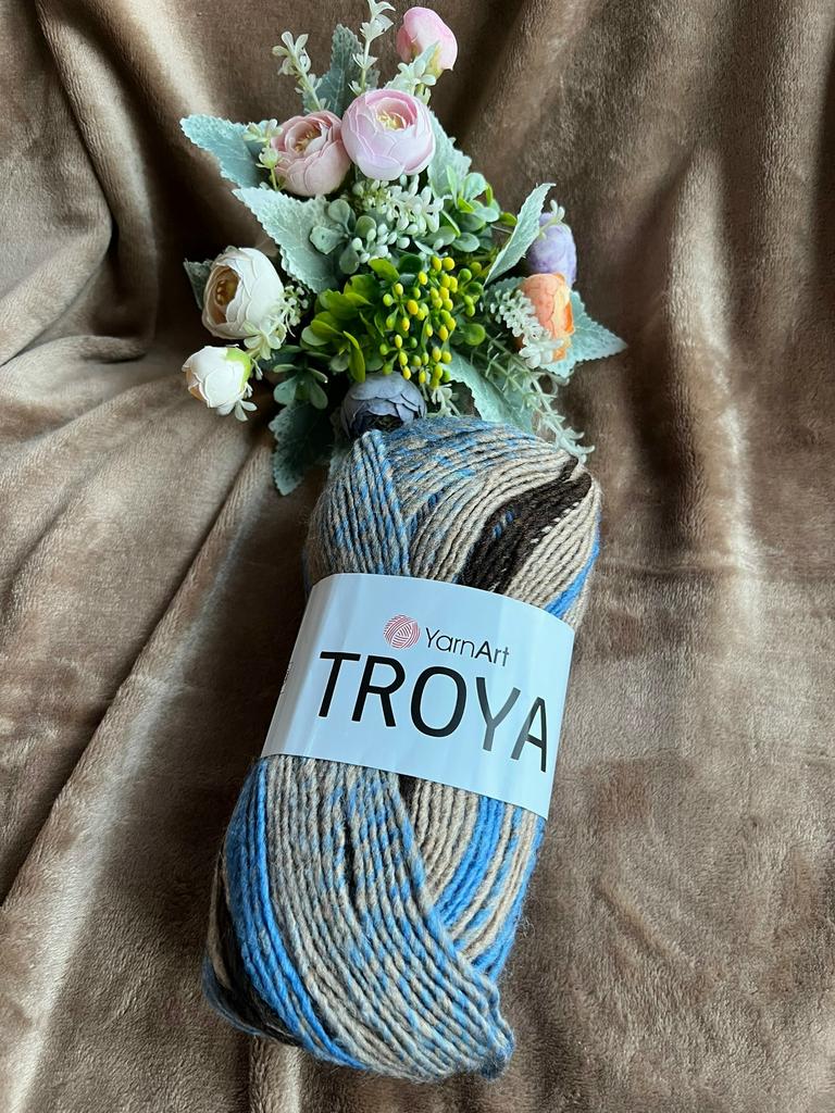 Троя YarnArt цвет 2119