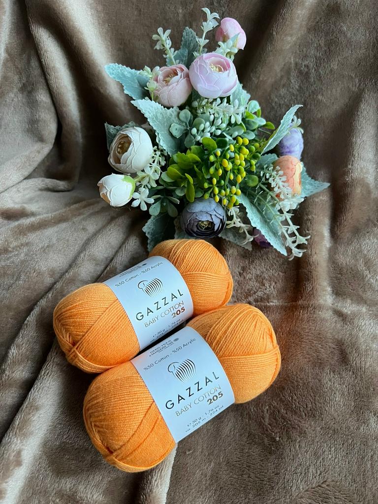 Gazzal Baby Cotton 205, цвет 521