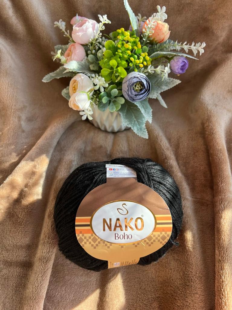 Boho цвет 217 черный