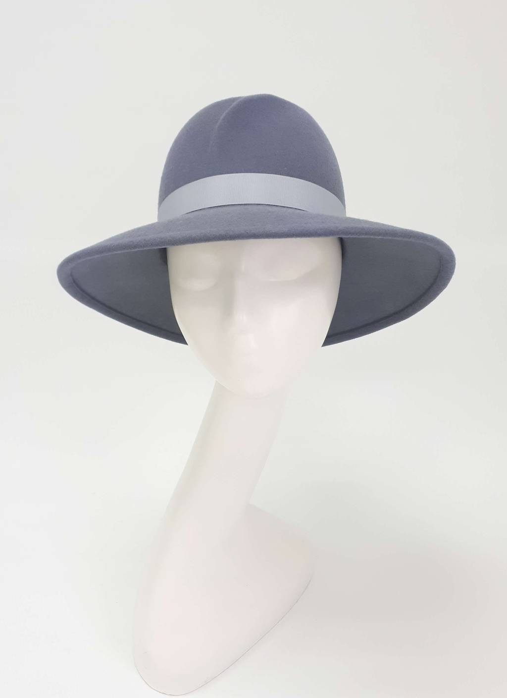 Шляпа Tulip. Цвет серо-голубой (темный)