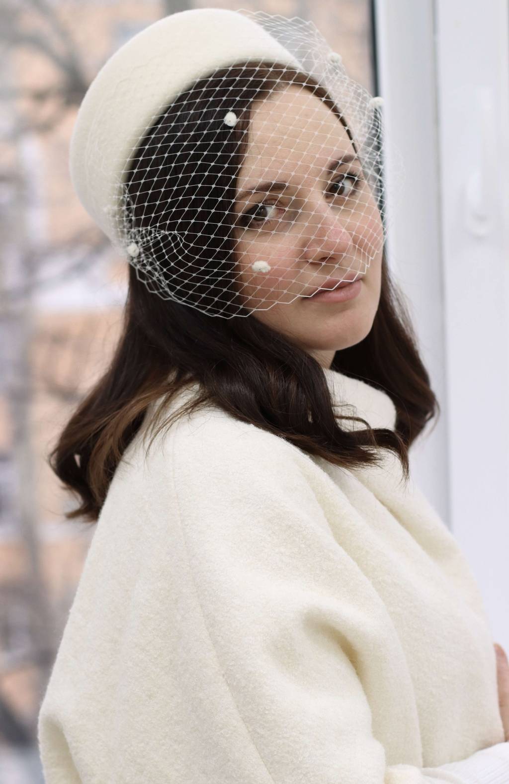 Фетровая шляпка "Жаклин"