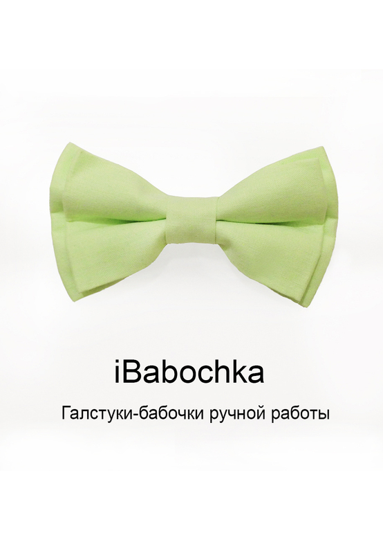 Хлопковый галстук-бабочка iLightGreen