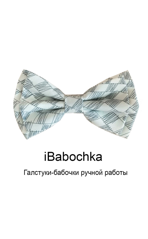 Хлопковый галстук-бабочка iStrokes