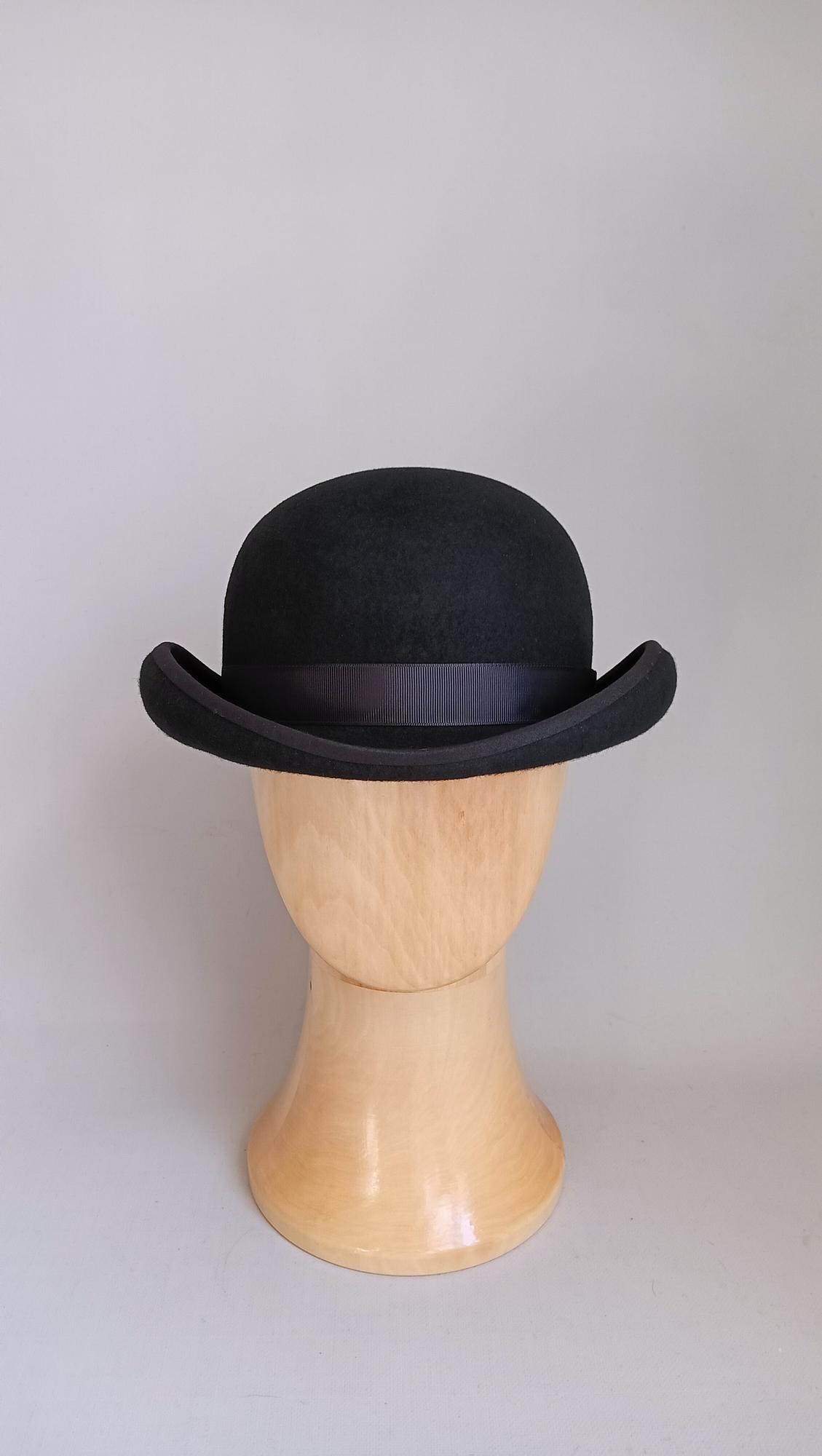 Котелок мужской с английскими полями