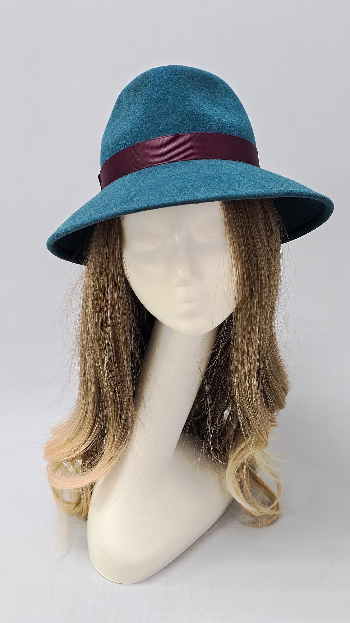 Шляпа федора, Цвет Морская волна