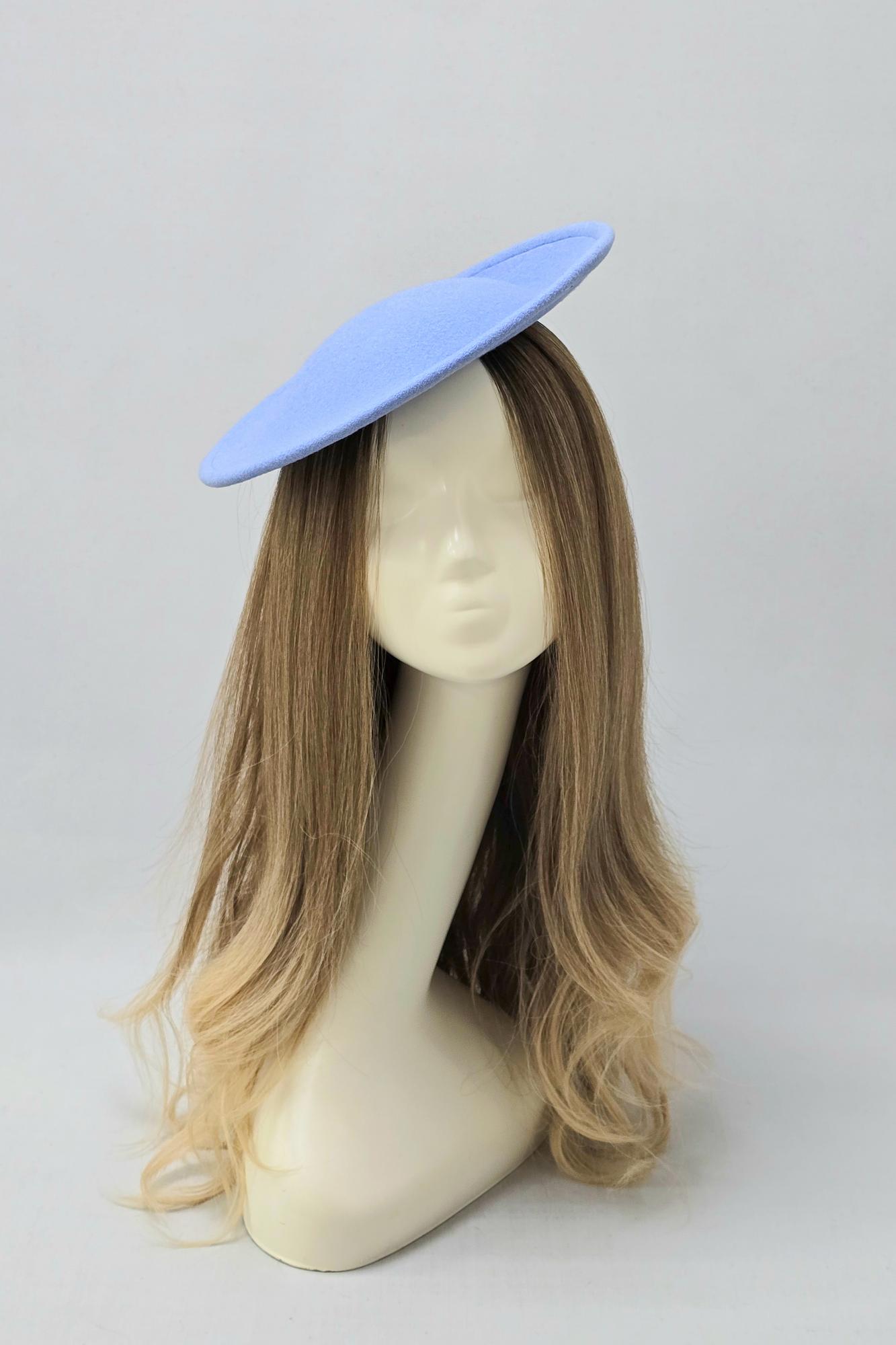 Шляпа Катрин. Цвет голубой