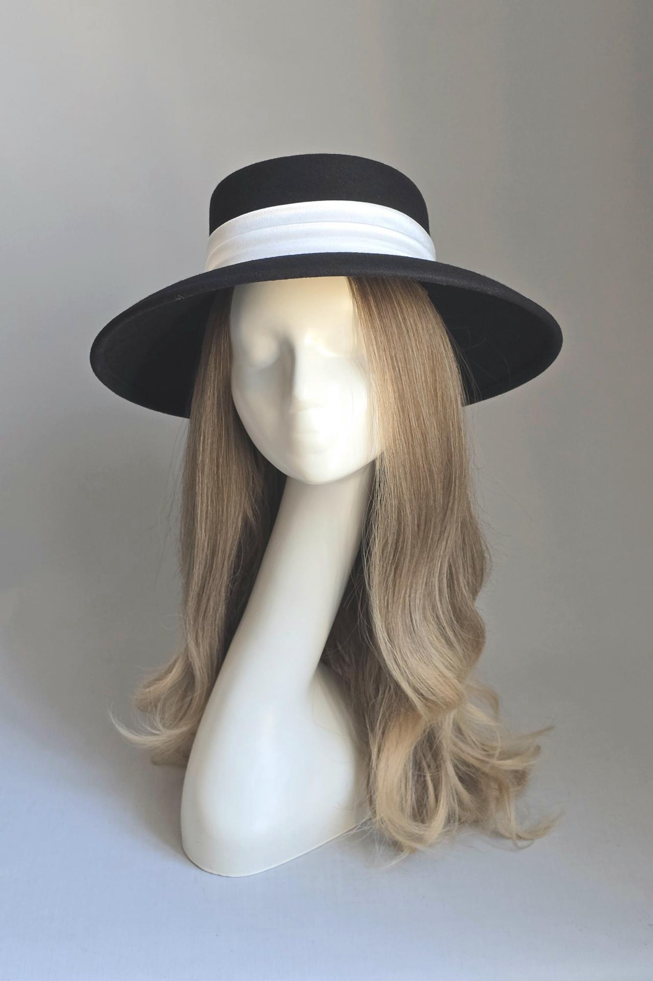 Шляпа Незнакомка с бантом